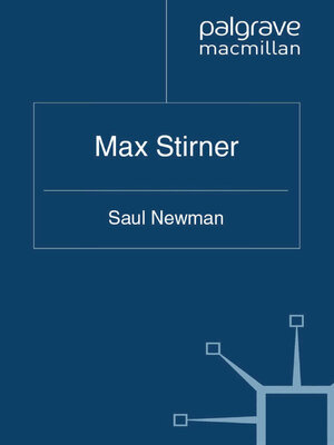 cover image of Max Stirner